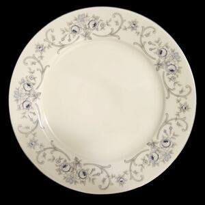 Johann Haviland Blue Garland Bread Plates Set of 3 Bavaria Germany Floral